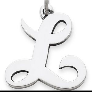 James Avery “L” charm